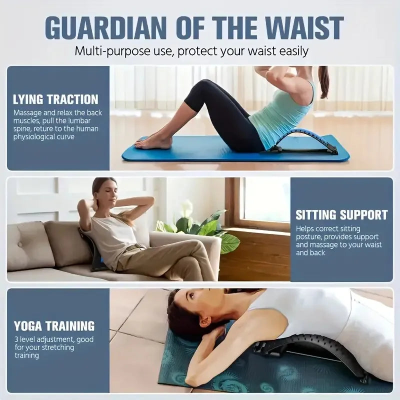 Back Stretcher, Multi Level Back Cracker
