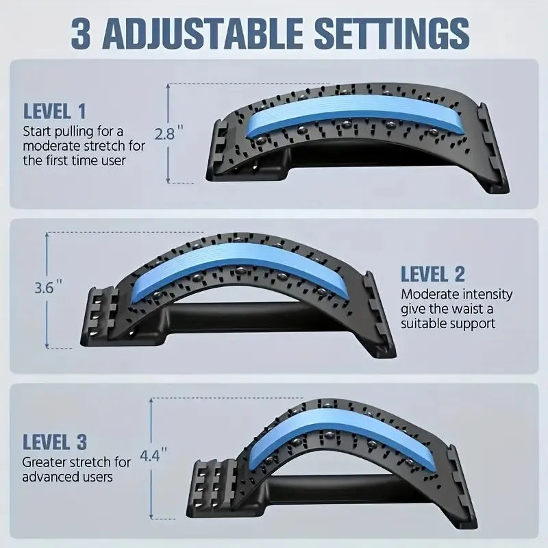 Back Stretcher, Multi Level Back Cracker